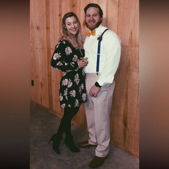 Band of Gypsies long sleeve floral dress - Picture 2 of 3